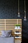 Lampa w stylu skandynawskim w naturalnym lnianym oplocie