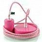 Lampa pink&white kolorowe kable loft design 2,5m