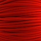 Kabel w tekstylnym oplocie czerwony