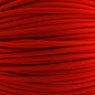 Kabel w tekstylnym oplocie czerwony