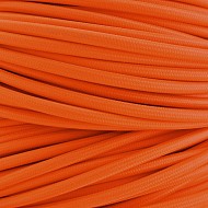 Kabel w tekstylnym oplocie pomarańczowy